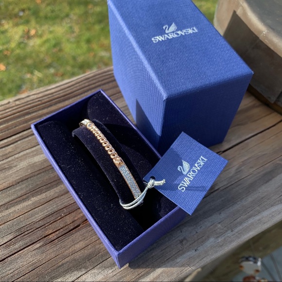 Swarovski Jewelry - Swarovski | NWT rose gold bracelet